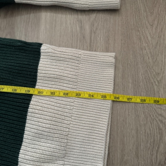 J Crew’s Heritage cotton shaker-stitch sweater in stripe, Men's XL - Picture 5 of 6